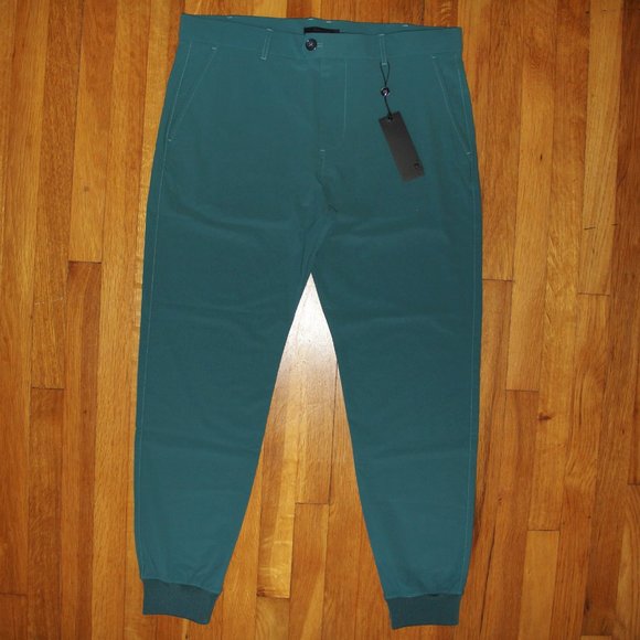 Greyson Montauk Jogger Golf Pants Mens 36 Garter Green - Picture 3 of 8